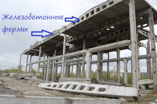 Фермы из железобетона
